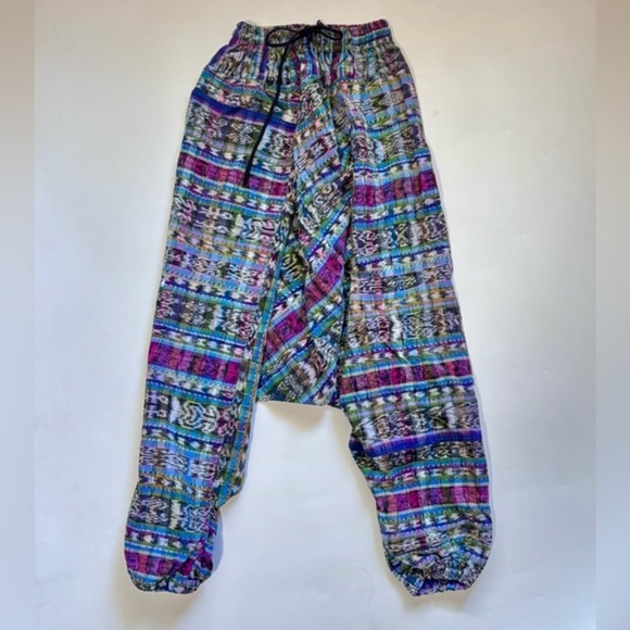 Boho Colorful Harem Style Pants - Picture 1 of 4